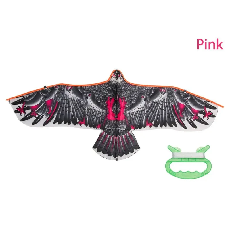 1.1 m Adlerdrachen mit 30 Meter Drachenschnur Großer Adler fliegen Vogeldrachen Kinder Bestes Geschenk Familienausflüge Garten Outdoor Sport Spiel