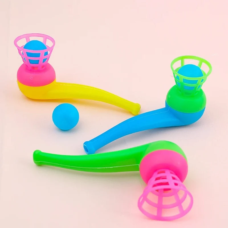 2/4/8 Stücke Kunststoffrohr Blasen Ball Spielzeug Für Kinder Outdoor Sport Spiele Gleichgewichtstraining Lernspielzeug Kinder Lustige Geschenke
