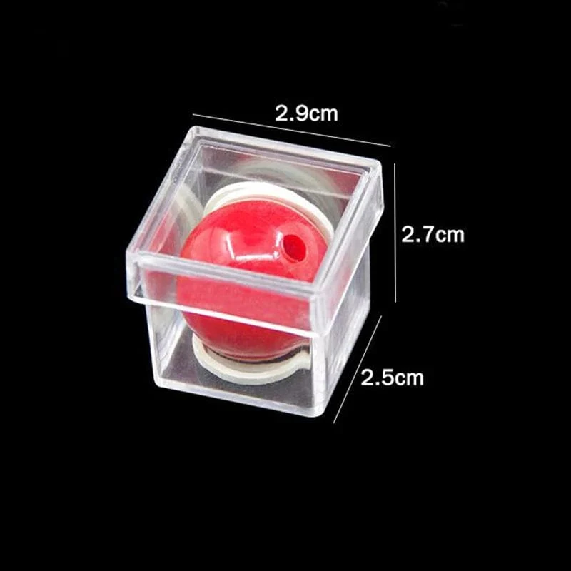 Bandit Ball Durchdringen Durch Klare Box Zaubertricks Zauberer Close Up Street Illusions Gimmick Requisiten Mentalismus Komödie Spielzeug Magia