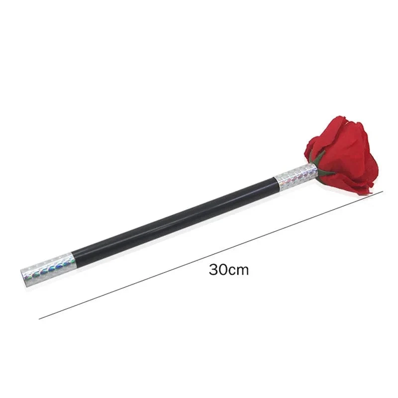 Stick To Rose/Blume Zaubertricks Blumen Close Up Straße Bühne Zauberrequisiten Spielzeug Werkzeuge Gimmicks Requisiten Zubehör Lustige Geschenke