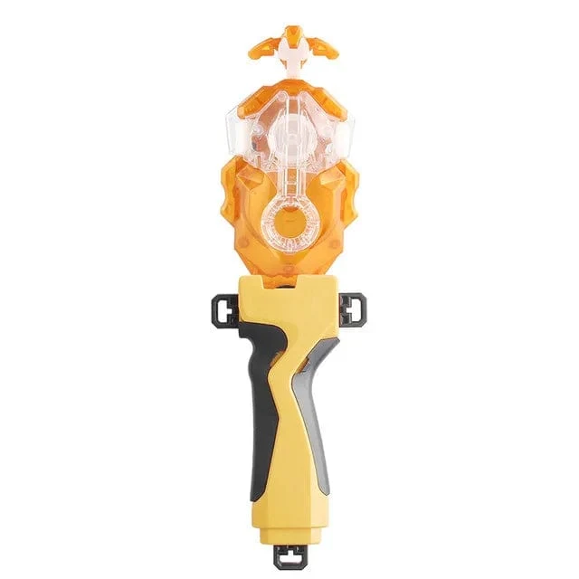 2023 neue Schlacht Beyblade Zwei-weg Kabel Launcher Drehen Links Und Rechts Kreisel Spielzeug Jungen Spiel Burst Kreisel geschenke Für Kind