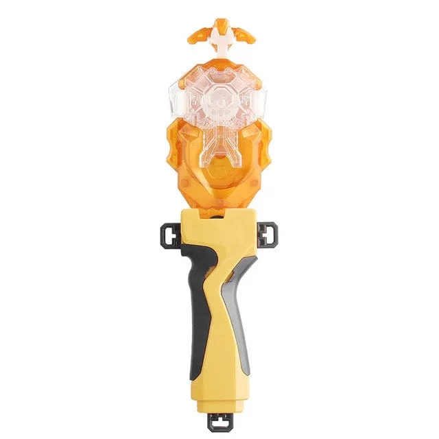 2023 neue Schlacht Beyblade Zwei-weg Kabel Launcher Drehen Links Und Rechts Kreisel Spielzeug Jungen Spiel Burst Kreisel geschenke Für Kind