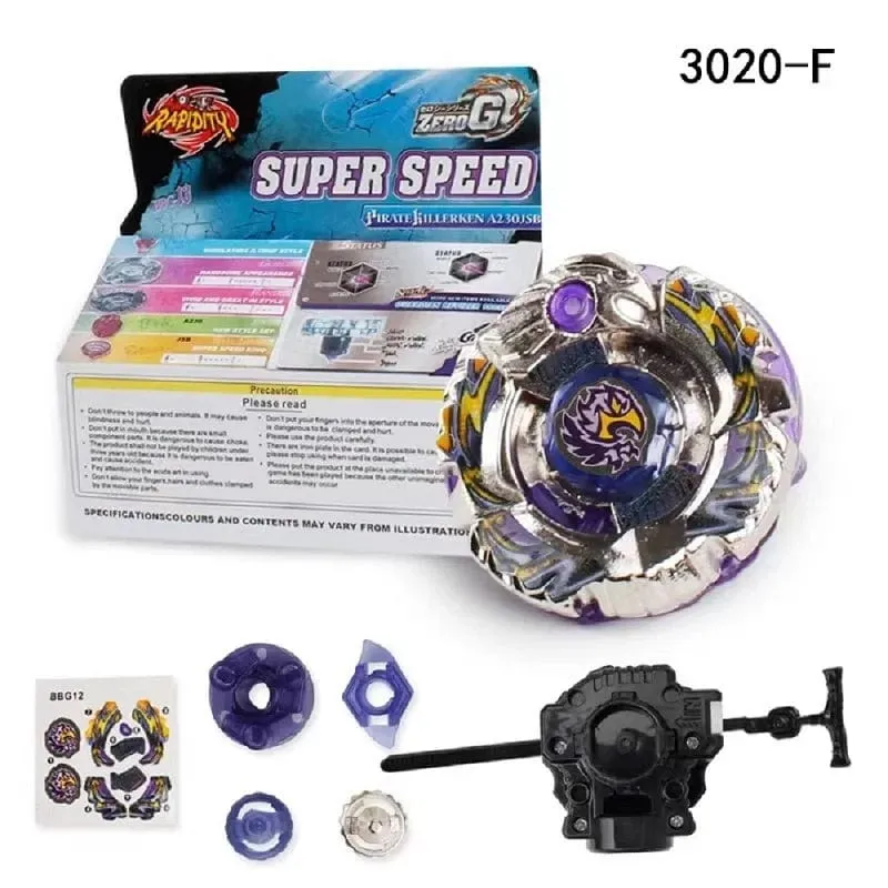 BX TOUPIE BURST BEYBLADE KREIS Dieb Zirago / Gryph Girago WA130HF Shogun Steel Zero-G BBG24