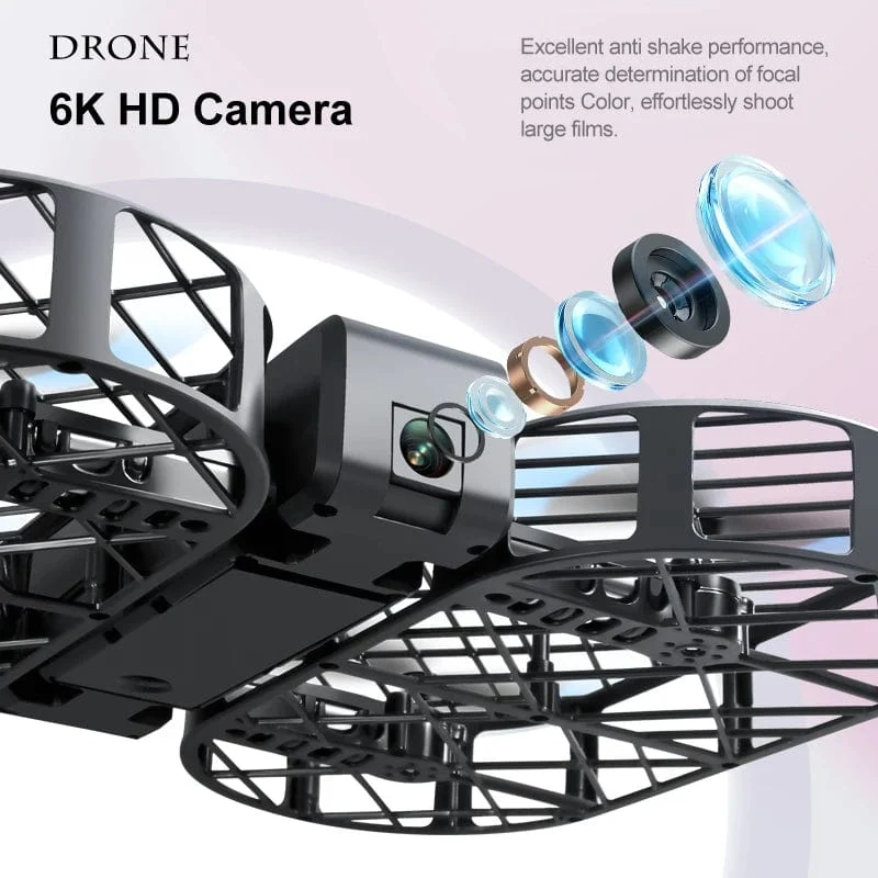 V38 Neue RC Drone WIFI FPV Hover Kamera HD 6K Tasche Fernbedienung Hubschrauber Rc Flugzeug Faltbare Quadcopter Spielzeug geschenk für Kinder