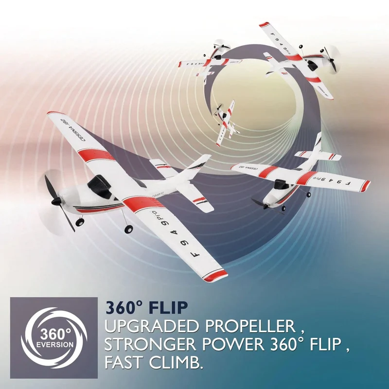 WLtoys F949 2.4G 3D6G 3Ch RC Flugzeug Fixed Wing Plane Outdoor Toys Drone RTF Upgrade Version Digital Servo F949S mit Gyroskop