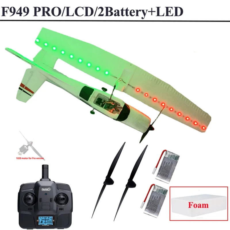 WLtoys F949 2.4G 3D6G 3Ch RC Flugzeug Fixed Wing Plane Outdoor Toys Drone RTF Upgrade Version Digital Servo F949S mit Gyroskop