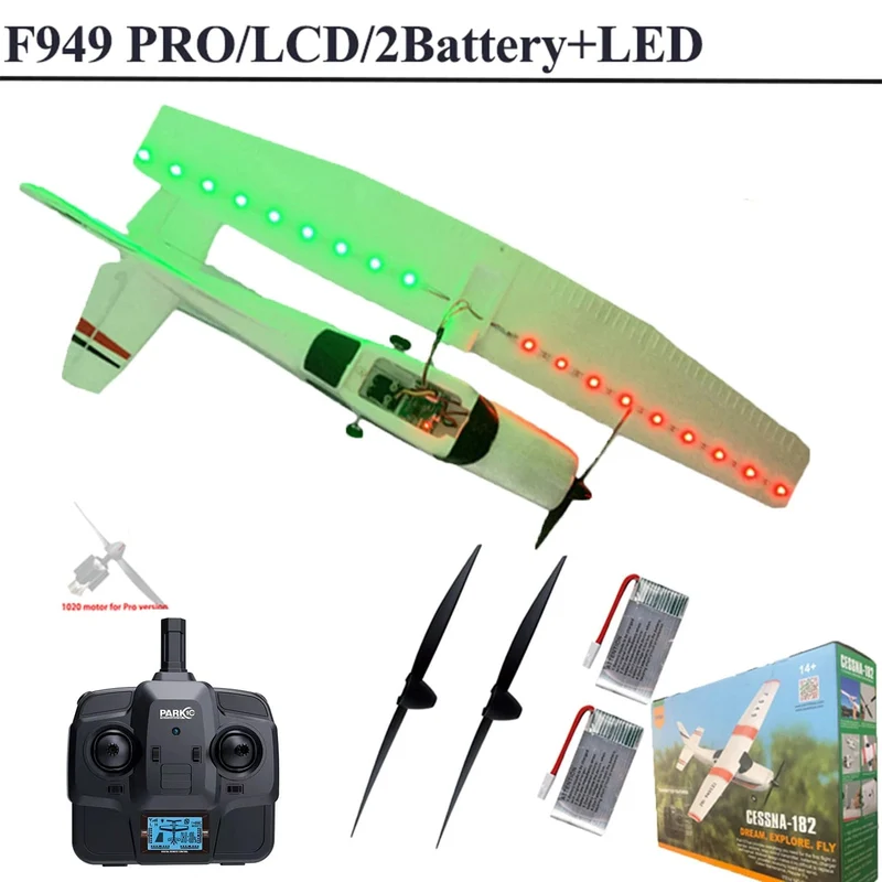 WLtoys F949 2.4G 3D6G 3Ch RC Flugzeug Fixed Wing Plane Outdoor Toys Drone RTF Upgrade Version Digital Servo F949S mit Gyroskop