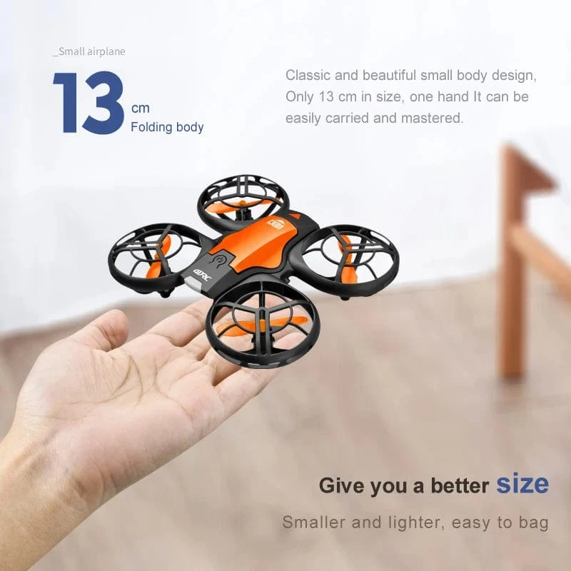 V8 Großhandel Induktionssteuerung RC Hubschrauber Spielzeug Geschenk FPV VR Mini Drone 4k HD Luftaufnahmen Folding Quadcopter mit Kamera