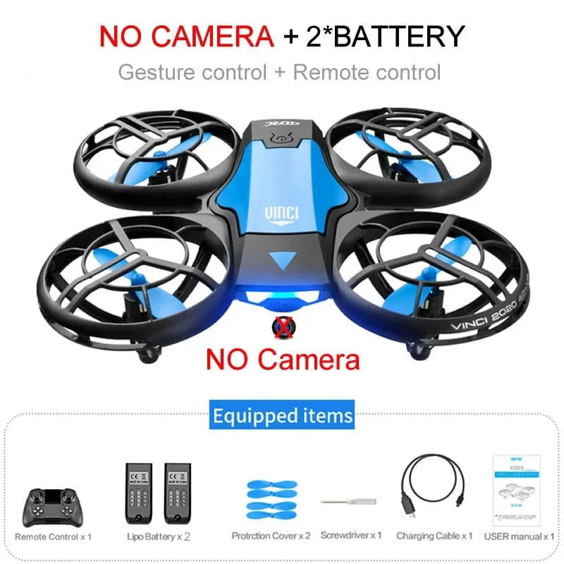 V8 Großhandel Induktionssteuerung RC Hubschrauber Spielzeug Geschenk FPV VR Mini Drone 4k HD Luftaufnahmen Folding Quadcopter mit Kamera