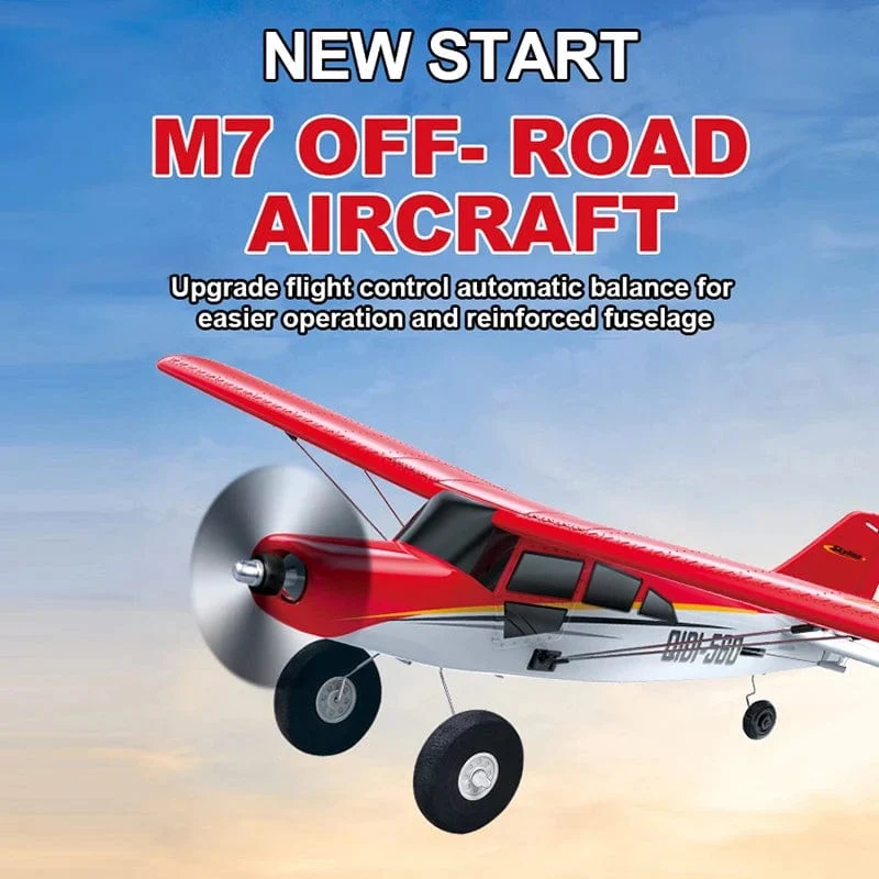 Qidi560 RC Flugzeug Moore M7 Off-road 4CH Fernbedienung Flugzeug Bürstenlosen Starrflügel Flugzeug Modell EPP Schaum Spielzeug für Kinder