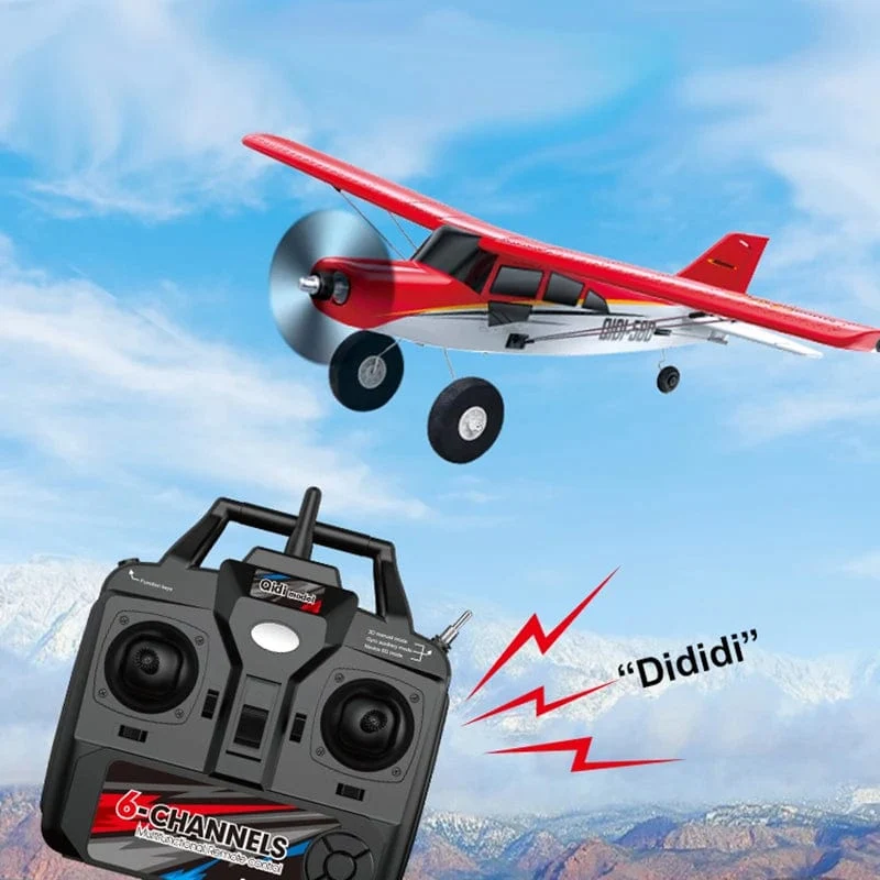 Qidi560 RC Flugzeug Moore M7 Off-road 4CH Fernbedienung Flugzeug Bürstenlosen Starrflügel Flugzeug Modell EPP Schaum Spielzeug für Kinder