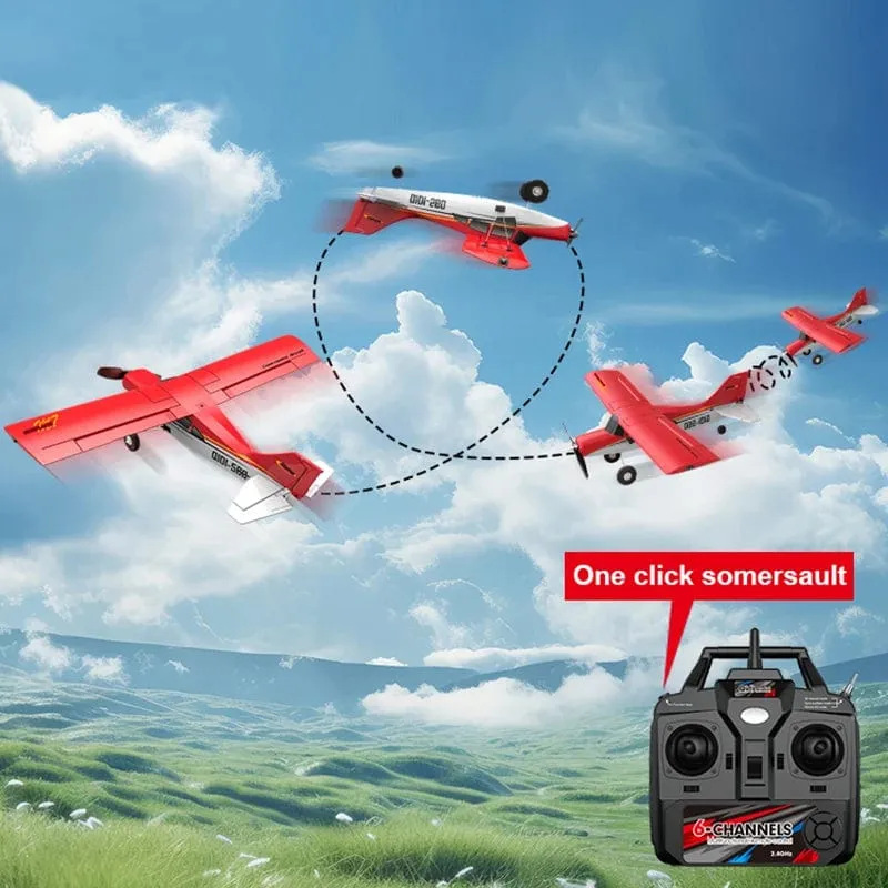 Qidi560 RC Flugzeug Moore M7 Off-road 4CH Fernbedienung Flugzeug Bürstenlosen Starrflügel Flugzeug Modell EPP Schaum Spielzeug für Kinder