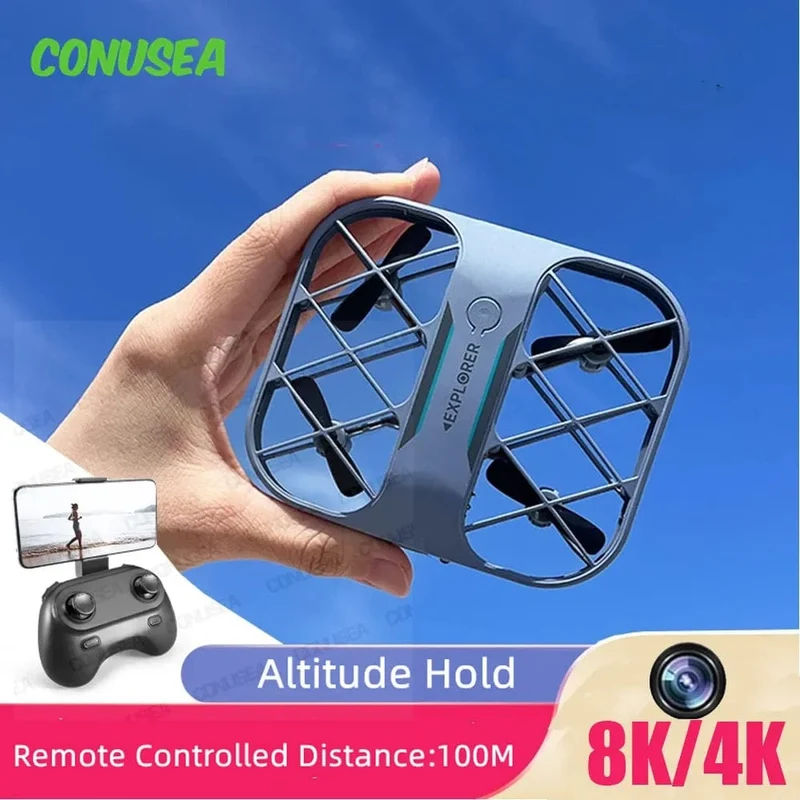 JJRC H107 Mini-Drohne Dron 8K 4K Quadrocopter mit Kamera Echtzeitübertragung Mini-Taschen-UFO Kleines ferngesteuertes Flugzeug Toy Boy