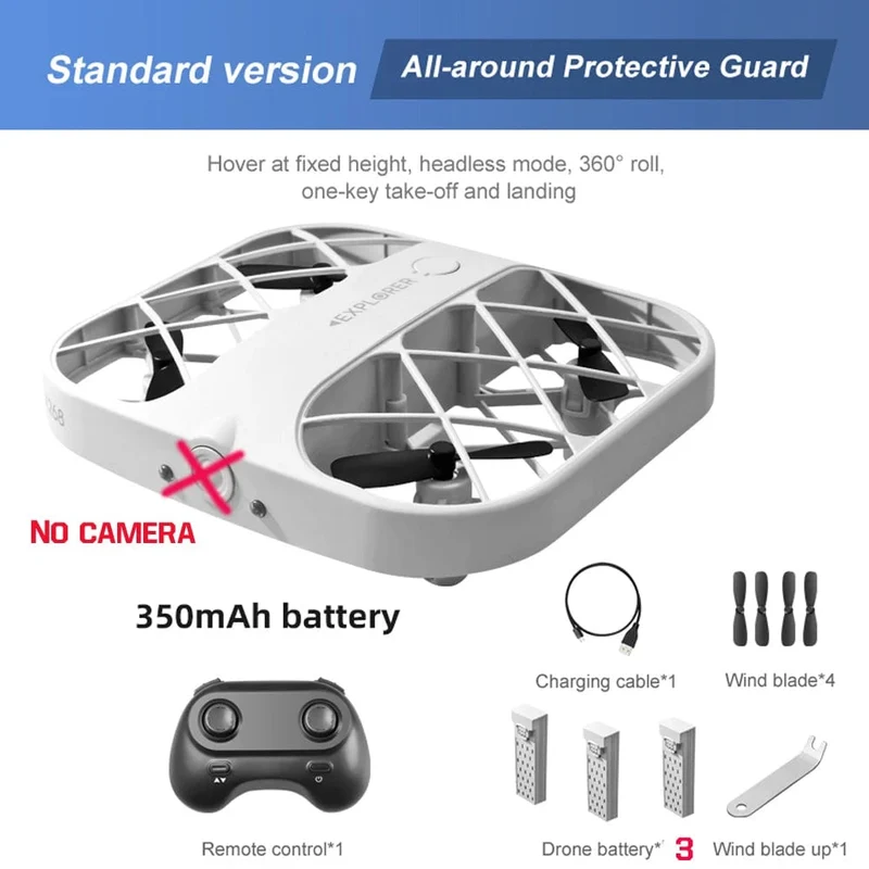 JJRC H107 Mini-Drohne Dron 8K 4K Quadrocopter mit Kamera Echtzeitübertragung Mini-Taschen-UFO Kleines ferngesteuertes Flugzeug Toy Boy