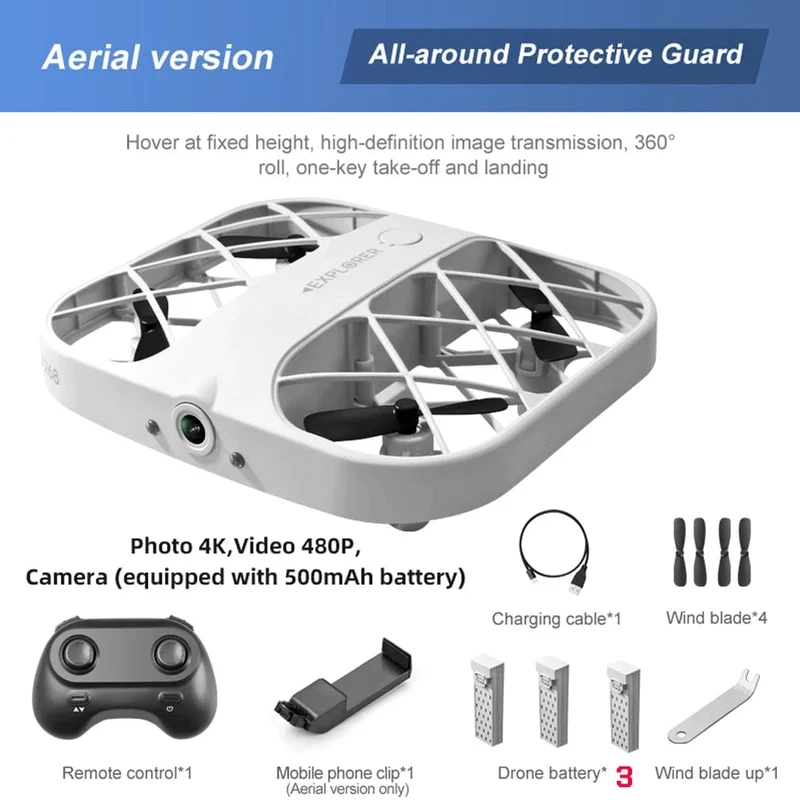 JJRC H107 Mini-Drohne Dron 8K 4K Quadrocopter mit Kamera Echtzeitübertragung Mini-Taschen-UFO Kleines ferngesteuertes Flugzeug Toy Boy