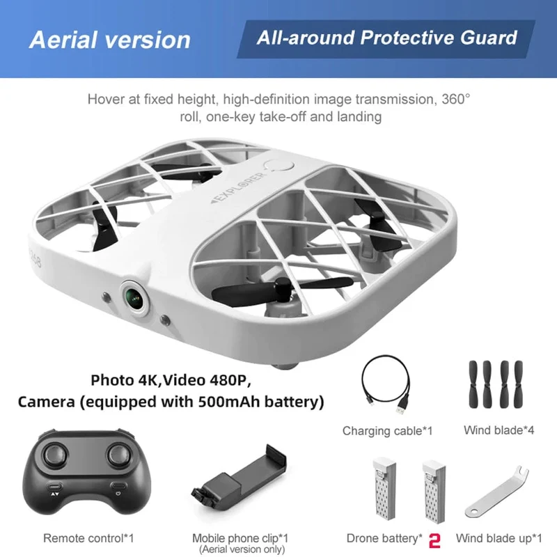 JJRC H107 Mini-Drohne Dron 8K 4K Quadrocopter mit Kamera Echtzeitübertragung Mini-Taschen-UFO Kleines ferngesteuertes Flugzeug Toy Boy
