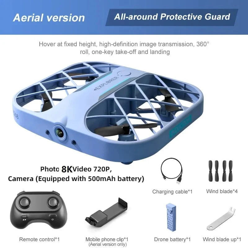 JJRC H107 Mini-Drohne Dron 8K 4K Quadrocopter mit Kamera Echtzeitübertragung Mini-Taschen-UFO Kleines ferngesteuertes Flugzeug Toy Boy