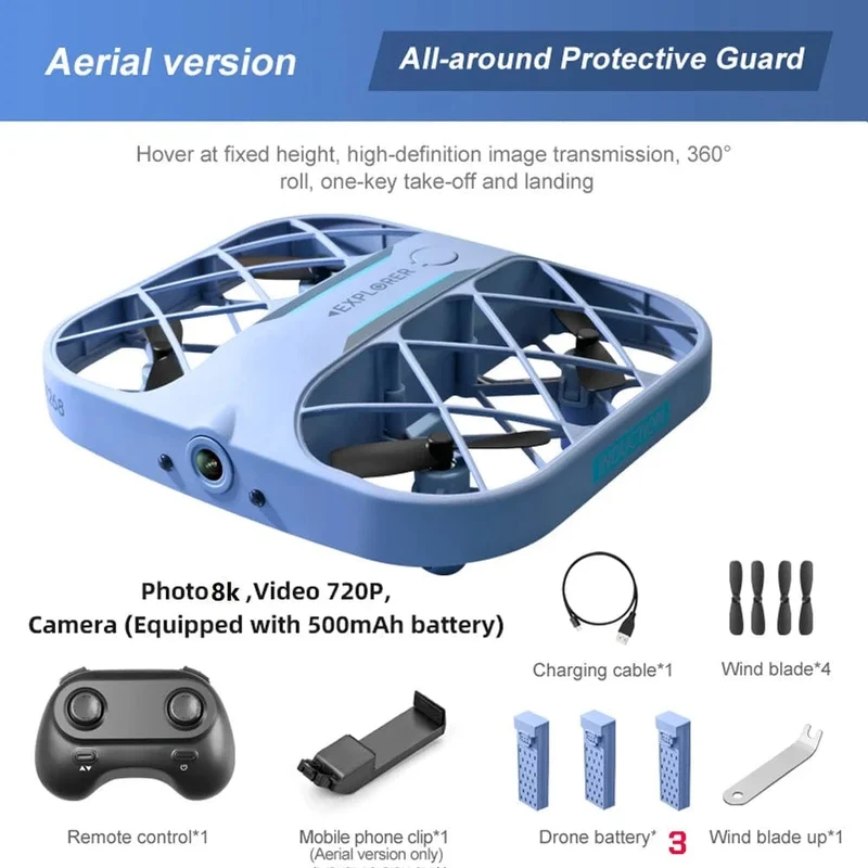JJRC H107 Mini-Drohne Dron 8K 4K Quadrocopter mit Kamera Echtzeitübertragung Mini-Taschen-UFO Kleines ferngesteuertes Flugzeug Toy Boy