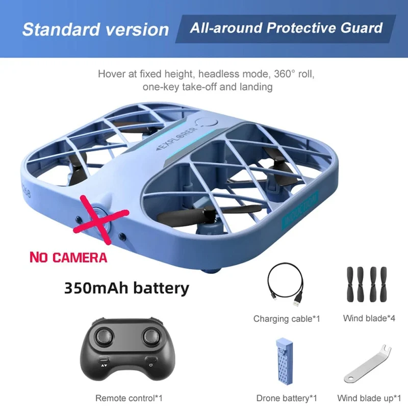 JJRC H107 Mini-Drohne Dron 8K 4K Quadrocopter mit Kamera Echtzeitübertragung Mini-Taschen-UFO Kleines ferngesteuertes Flugzeug Toy Boy