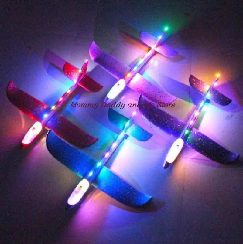 5-10 teile/los Schaummaterial Handwurf Flugzeug Im Freien Produkteinführung Segelflugzeug Kinder Geschenk Modell Spielzeug 48 Cm Spaß Kinder Hubschrauber Spielzeug