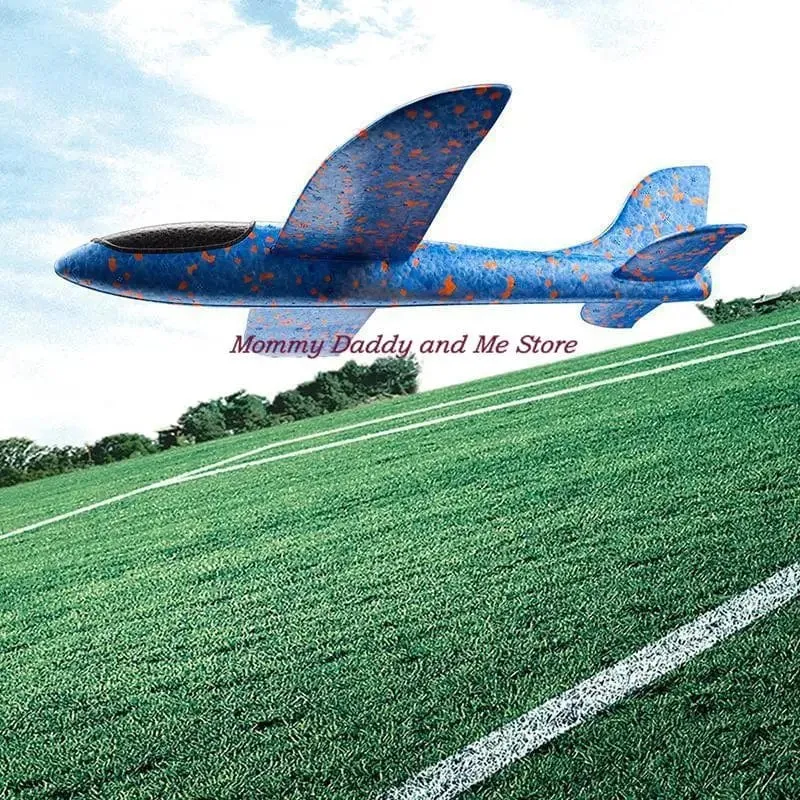 5-10 teile/los Schaummaterial Handwurf Flugzeug Im Freien Produkteinführung Segelflugzeug Kinder Geschenk Modell Spielzeug 48 Cm Spaß Kinder Hubschrauber Spielzeug
