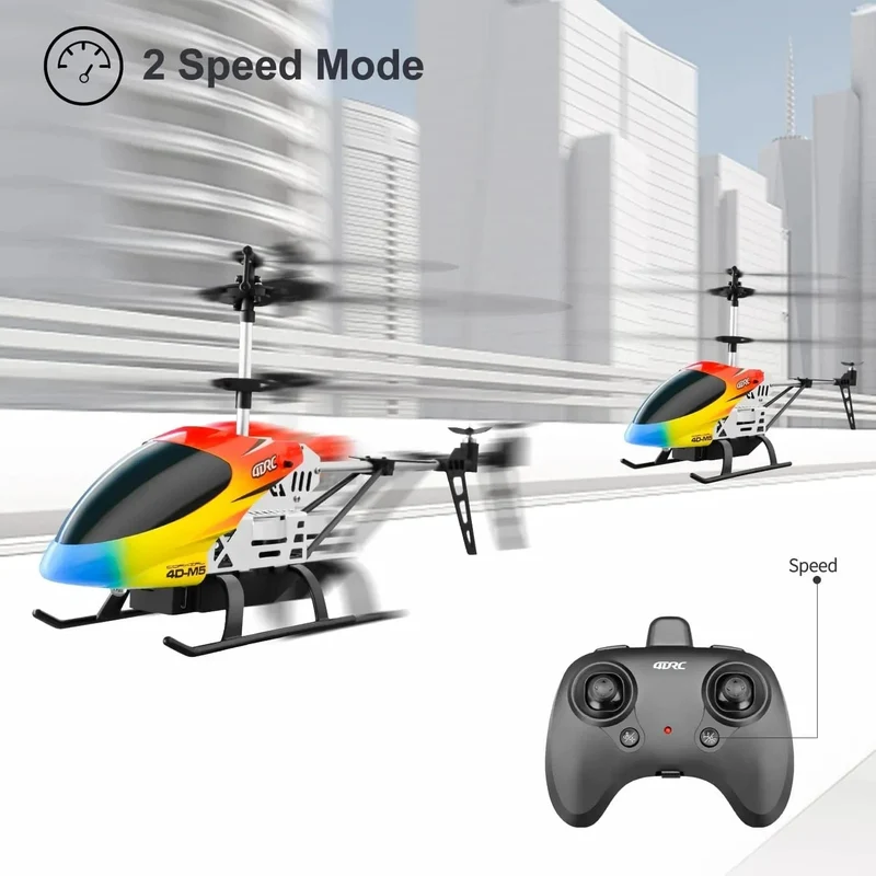 M5 Fernbedienung Hubschrauber Höhe Halten 3.5 Kanal RC Hubschrauber mit Gyro und LED-Licht Langlebige Flugzeug Drohne Spielzeug Geschenk