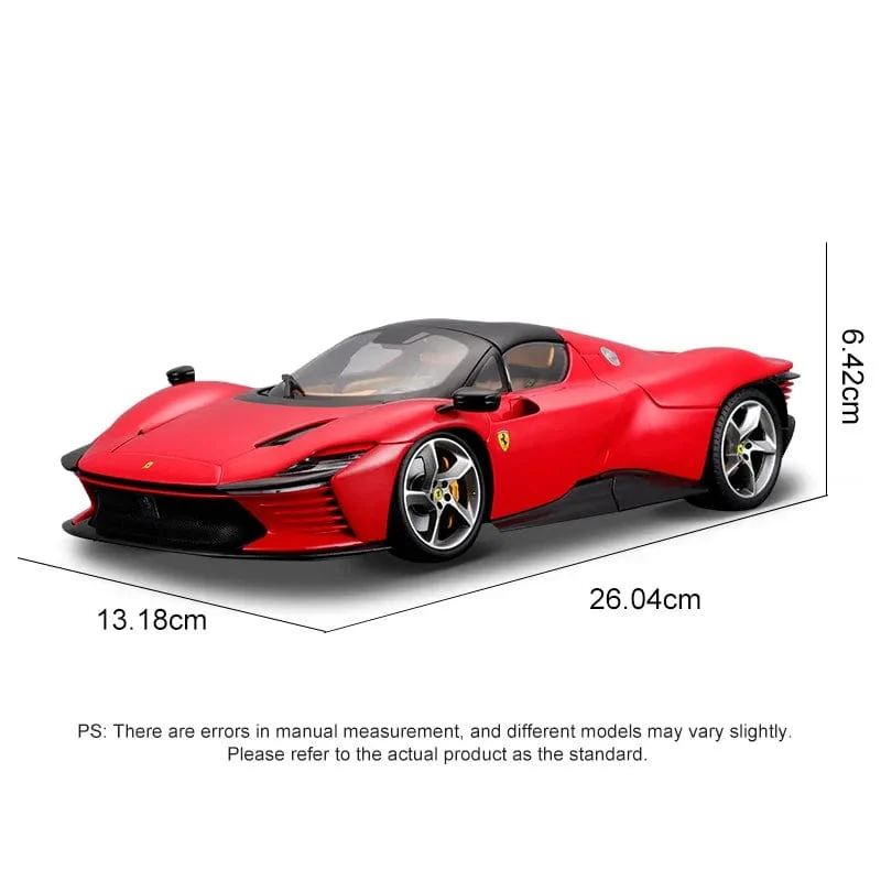 Bburago Ferrari Refined Sports Car Model 1:18 Daytona-SP3 Statische Simulation Gussfahrzeuge Sammlung Spielzeug