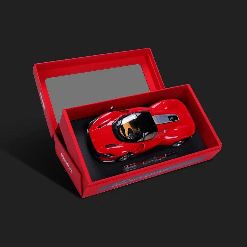 Bburago Ferrari Refined Sports Car Model 1:18 Daytona-SP3 Statische Simulation Gussfahrzeuge Sammlung Spielzeug