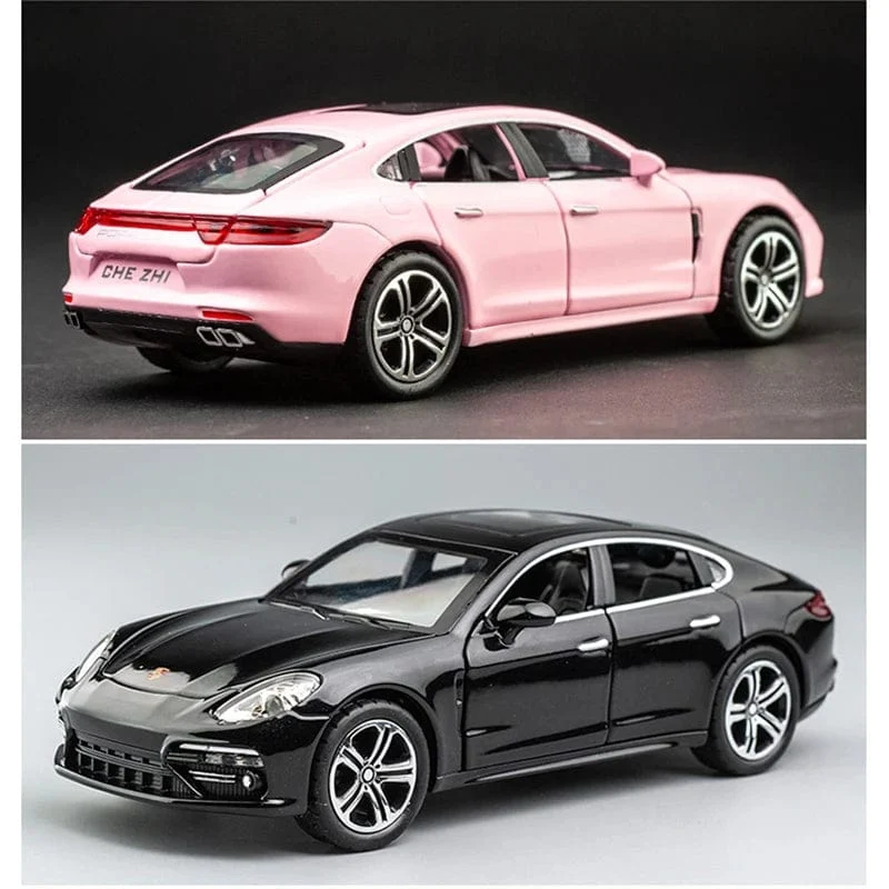 1:32 Porsche Panamera Handgefertigtes Metall-Simulationsautomodell für Modellauto-Simulationsauto-Modellfahrzeug Kinderjungen-Spielzeugauto