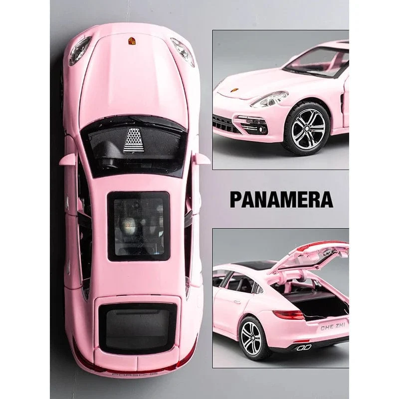 1:32 Porsche Panamera Handgefertigtes Metall-Simulationsautomodell für Modellauto-Simulationsauto-Modellfahrzeug Kinderjungen-Spielzeugauto