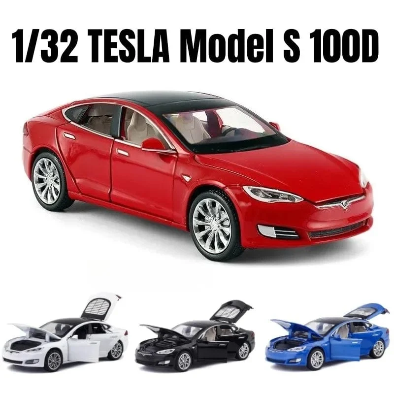 1:32 Tesla Model S 100D Modell