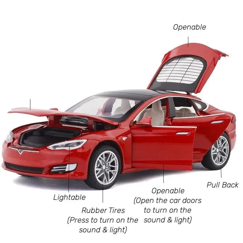 1:32 Tesla Model S 100D Modell