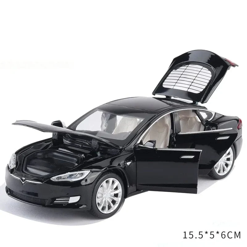 1:32 Tesla Model X Model S Legierung Automodell Druckguss Spielzeugfahrzeuge Spielzeugautos Kinderspielzeug für Kinder Weihnachtsgeschenke Jungenspielzeug