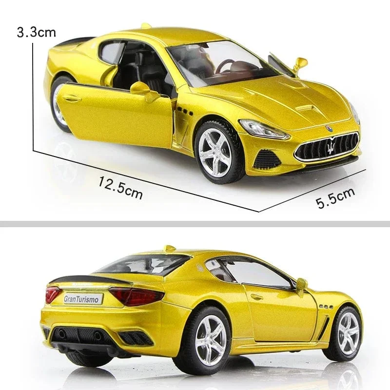 1:36 Maserati Gran Turismo MC Hohe Simulation Exquisite Druckguss Spielzeugfahrzeuge Auto Styling Legierung Auto Modell Spielzeugautos