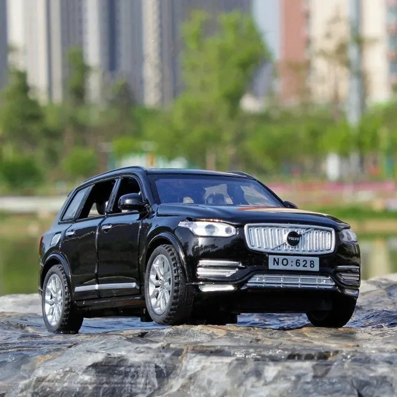 1:32 VOLVO XC90 SUV Legierung Auto Modell Druckguss Metall Spielzeug Fahrzeuge Sound Licht Simulation Sammlerstücke Junge Kinder Autos Spielzeug Geschenke