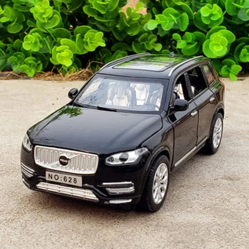 1:32 VOLVO XC90 SUV Legierung Auto Modell Druckguss Metall Spielzeug Fahrzeuge Sound Licht Simulation Sammlerstücke Junge Kinder Autos Spielzeug Geschenke