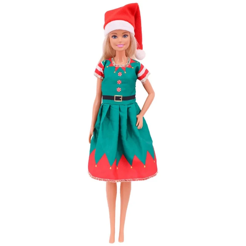 Blaue Puppenkleidung, modischer Mantel, Hose, Kleid, Meerjungfrau-Kleidung, geeignet für 30 cm große Bjd-Puppen und 11.5-Zoll-Puppen, Geschenk, Zubehör für Mädchenpuppen