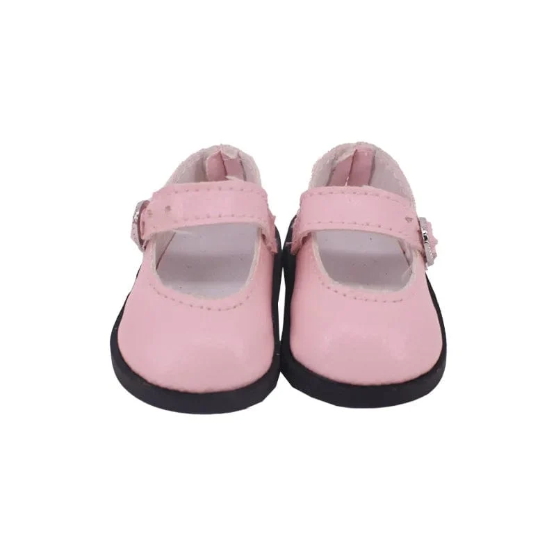 Puppe 5.5 cm Lederschuhe Mini-Spielzeugschuhe für BJD 1/6 14.5 Zoll Wellie Wisher&Nancys&32-34 cm Paola Reina Russisches Spielzeug