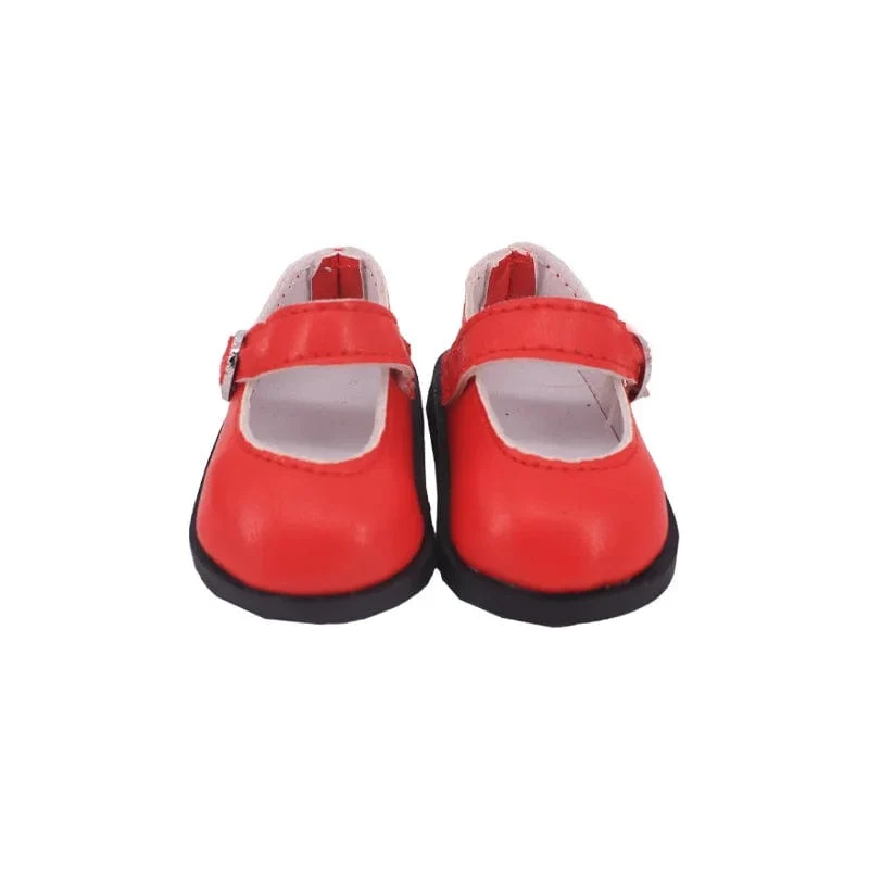 Puppe 5.5 cm Lederschuhe Mini-Spielzeugschuhe für BJD 1/6 14.5 Zoll Wellie Wisher&Nancys&32-34 cm Paola Reina Russisches Spielzeug