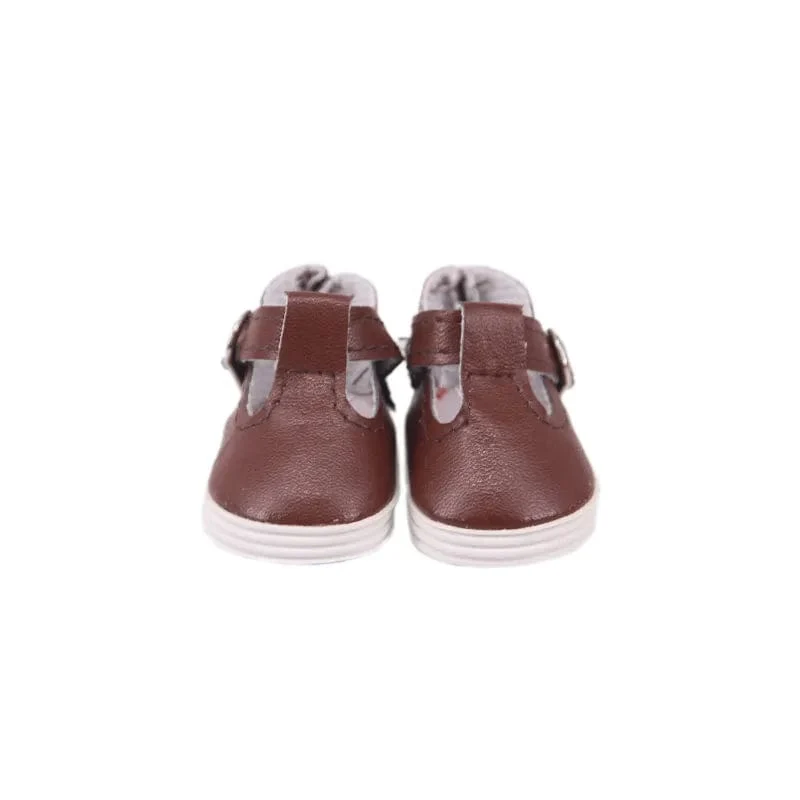 Puppe 5.5 cm Lederschuhe Mini-Spielzeugschuhe für BJD 1/6 14.5 Zoll Wellie Wisher&Nancys&32-34 cm Paola Reina Russisches Spielzeug