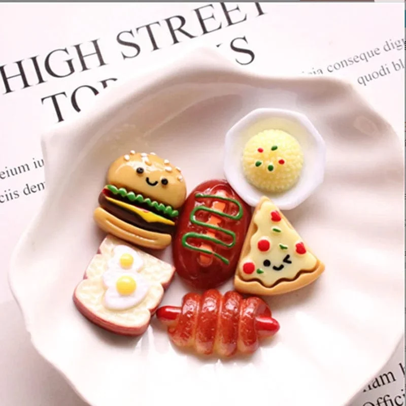 Mini-Essen und Getränke, 11.5 Zoll, 30 cm, BJD-Puppenspielzeug, Zubehör, Miniaturartikel, passend für 1:12 Puppenhaus-Küchenornamente, 1/6 Bjd