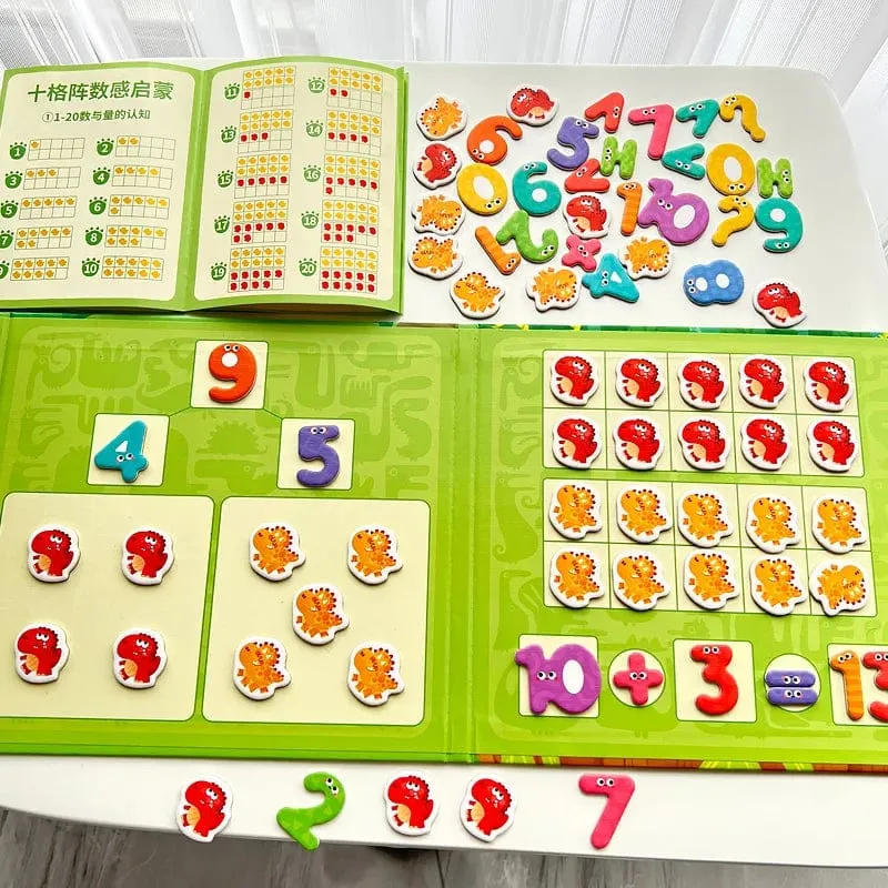 Kinder Mathematik Arithmetik Magnetische Aufkleber Digitale Zersetzung Arithmetik Montessori Spiele Baby Frühes Lernen Bildung Spielzeug