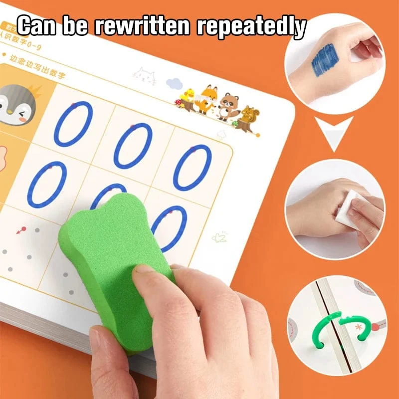 Kinder Montessori Zeichenspielzeug Pen Control Training Farbe Form Math Match Game Set Kleinkind Lernaktivitäten Lernspielzeug
