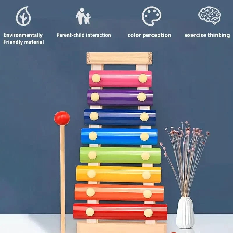 Cartoon Holz Kleine Perlen Kinder Frühe Bildung Baby Puzzle 0-1-3 Jahre Alt Holz Perlen Baustein spielzeug