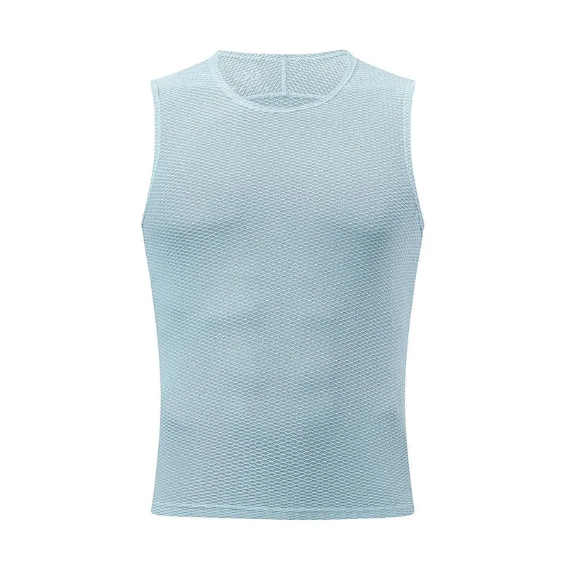 Herren Radtrikot Radsport-Basisschicht Radweste MTB Rennrad Fahrradweste Mesh-Unterwäsche Radsport-Basisschicht