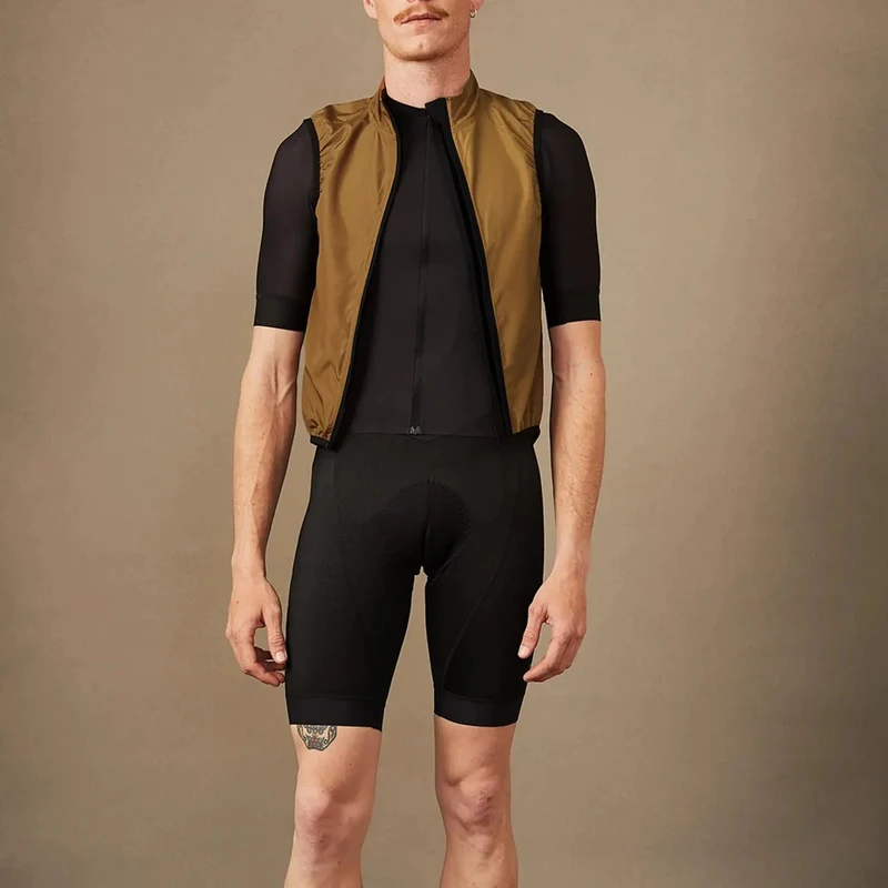 RISESBIK Herren Fahrradweste Jacke Wasserdicht Winddicht Regen Fahrradtrikot Fahrrad Ärmellos Shirt Fahrradweste