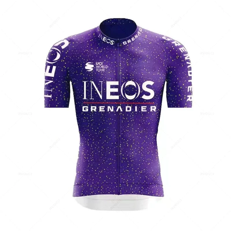 INEOS Mann Radfahren Jersey Set 2023 Sommer Radfahren Kleidung MTB Uniform Reiten Bib Shorts Bike Kleidung Maillot Ciclismo Hombre