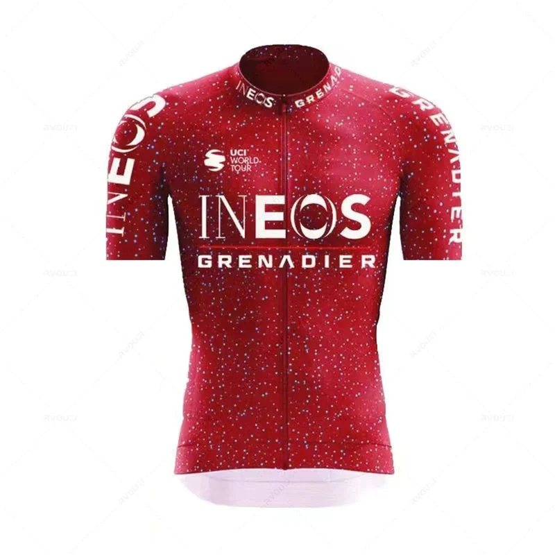 INEOS Mann Radfahren Jersey Set 2023 Sommer Radfahren Kleidung MTB Uniform Reiten Bib Shorts Bike Kleidung Maillot Ciclismo Hombre