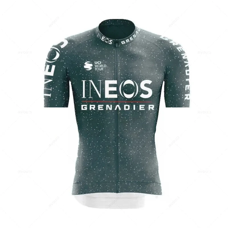 INEOS Mann Radfahren Jersey Set 2023 Sommer Radfahren Kleidung MTB Uniform Reiten Bib Shorts Bike Kleidung Maillot Ciclismo Hombre