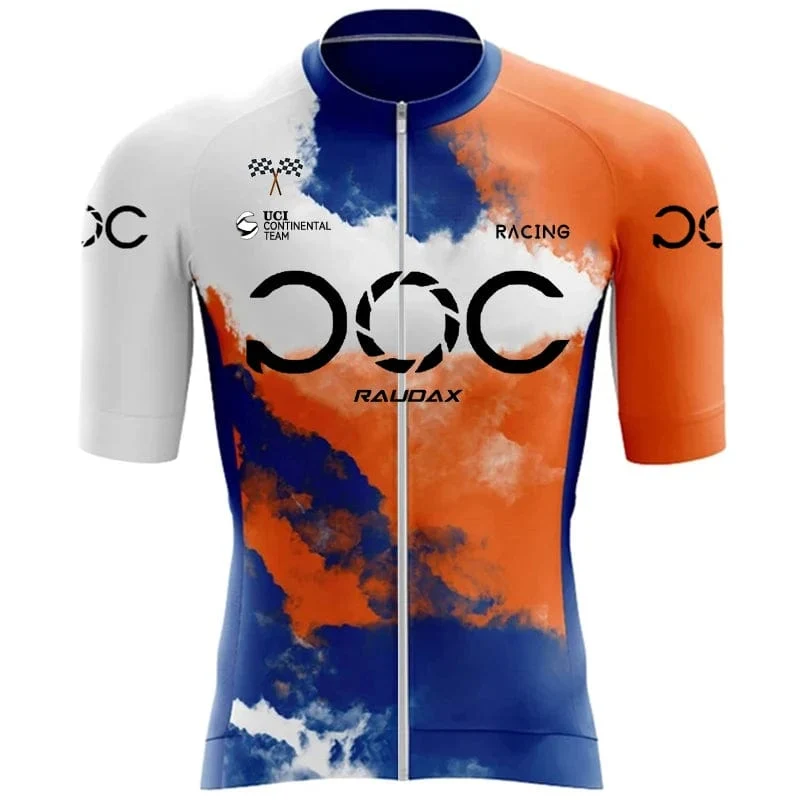 RAUDAX POC Neue herren Fahrrad Set Rennrad Atmungsaktive Fahrrad Anzug Bib Shorts Fahrrad Set Sommer Radfahren Team Training Anzug